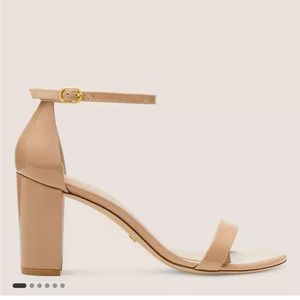 Nearlynude Strap Sandal - Stuart Weitzman - worn once!!!